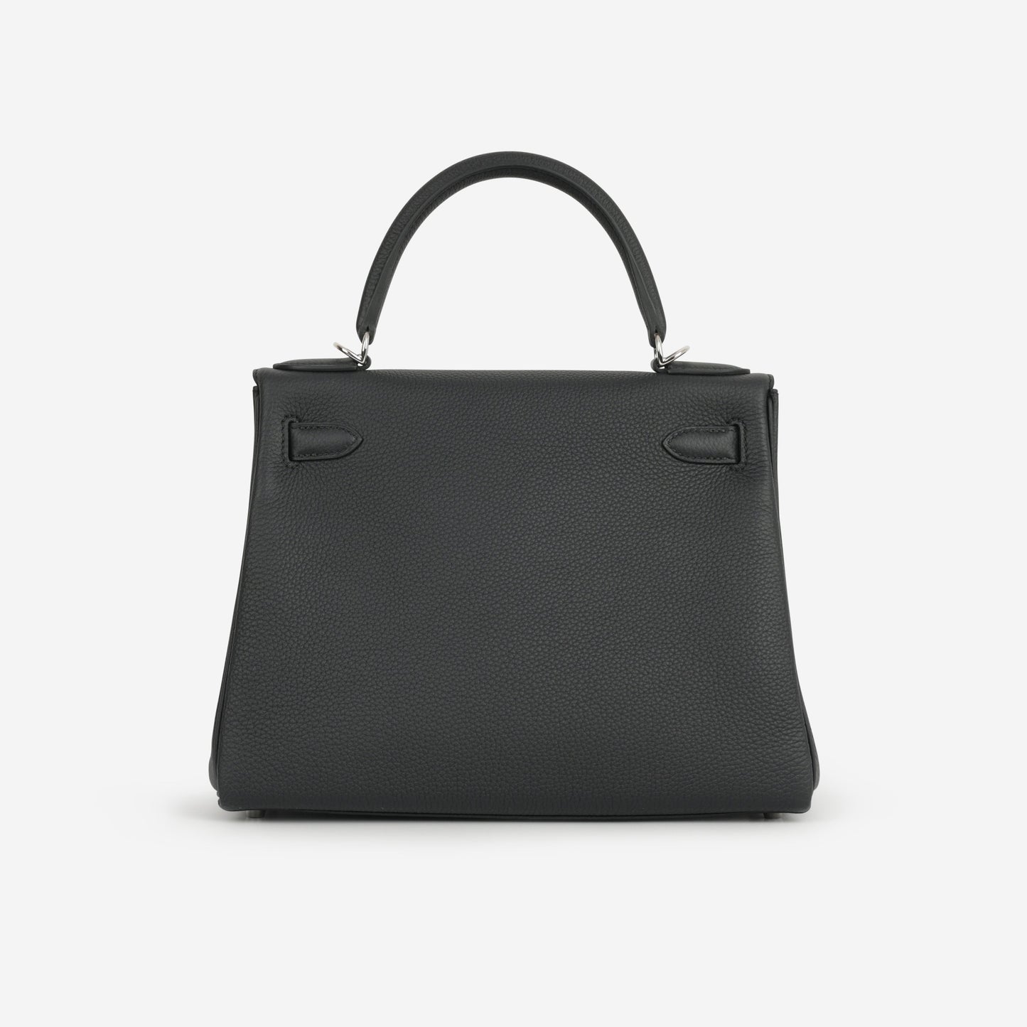 Hermès Kelly 28 - Black Togo | Palladium Hardware
