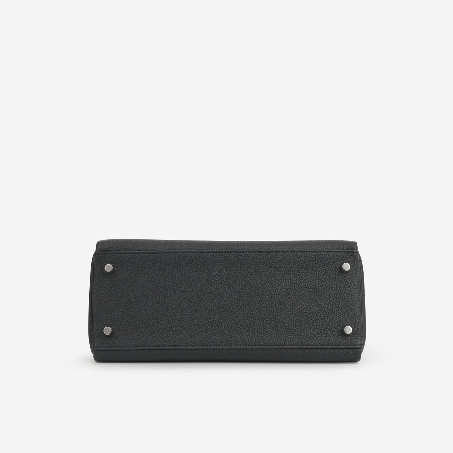 Hermès Kelly 28 - Black Togo | Palladium Hardware