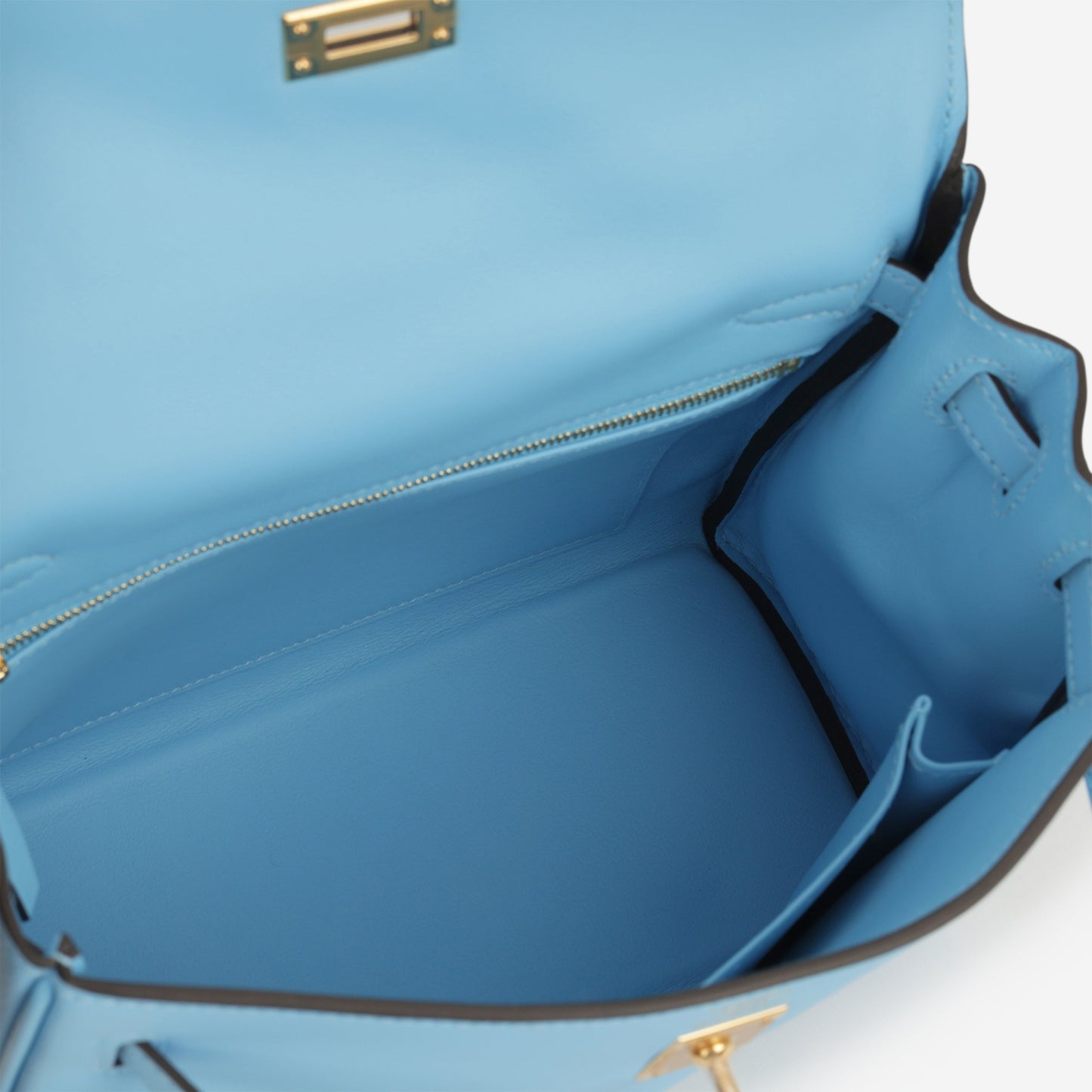 Hermès Kelly 25 - Celeste Swift | Gold Hardware
