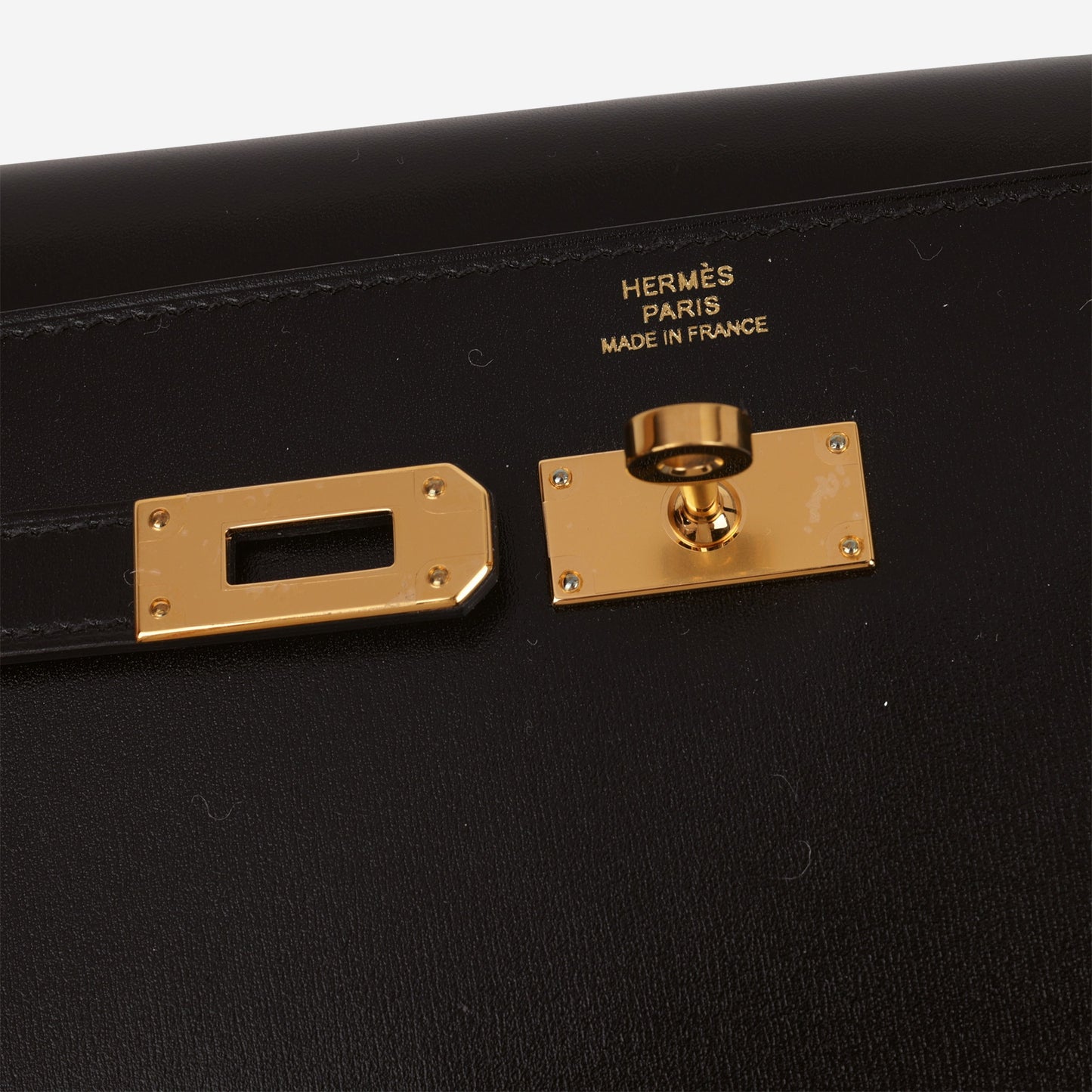 Hermès Kelly To Go Wallet - Black Box Calf | Gold Hardware