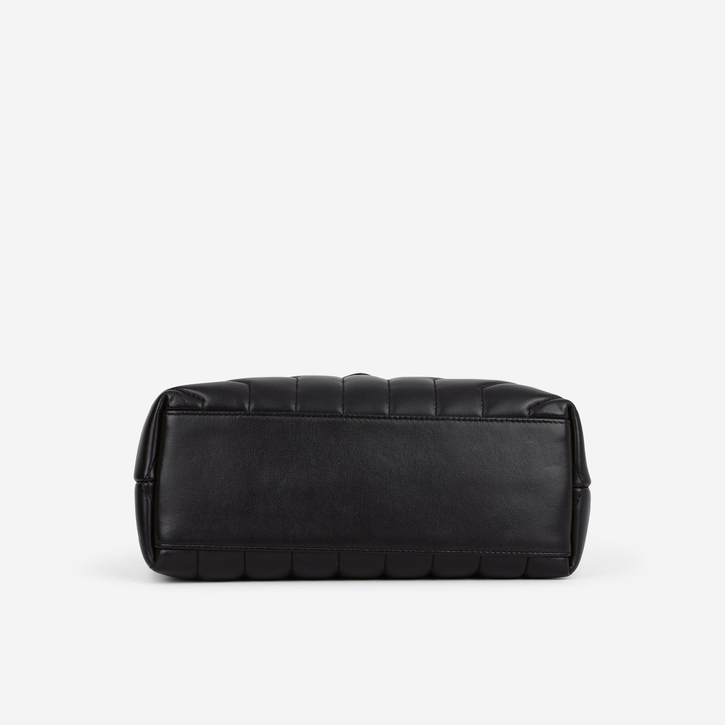 Saint Laurent Small Loulou - Black Calfskin | Silver Hardware