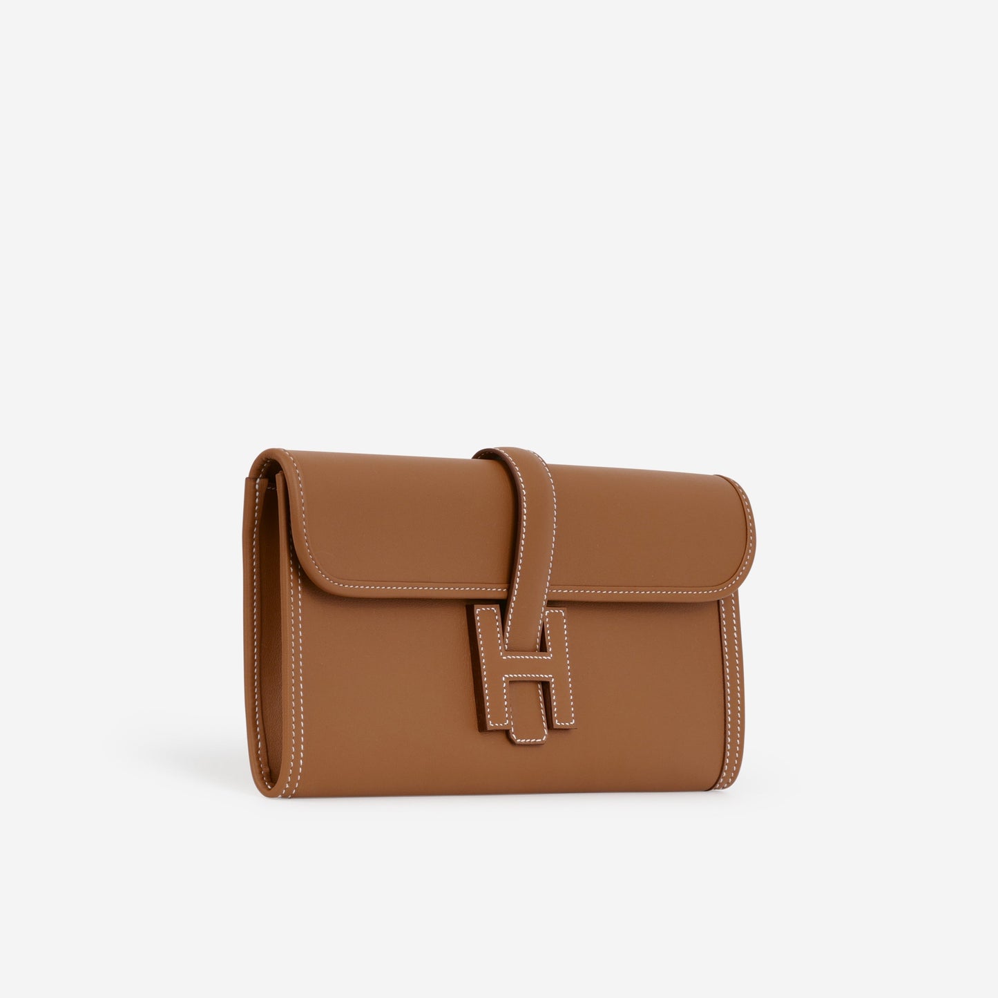 Hermès Jige Elan 29 Clutch - Gold Swift