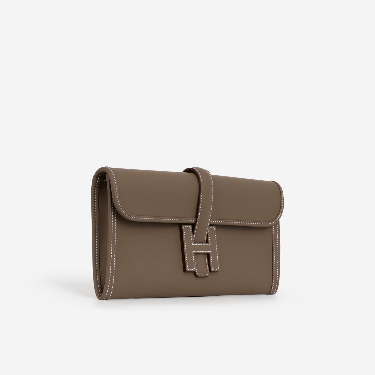 Hermès Jige Elan 29 Clutch - Etoupe Swift