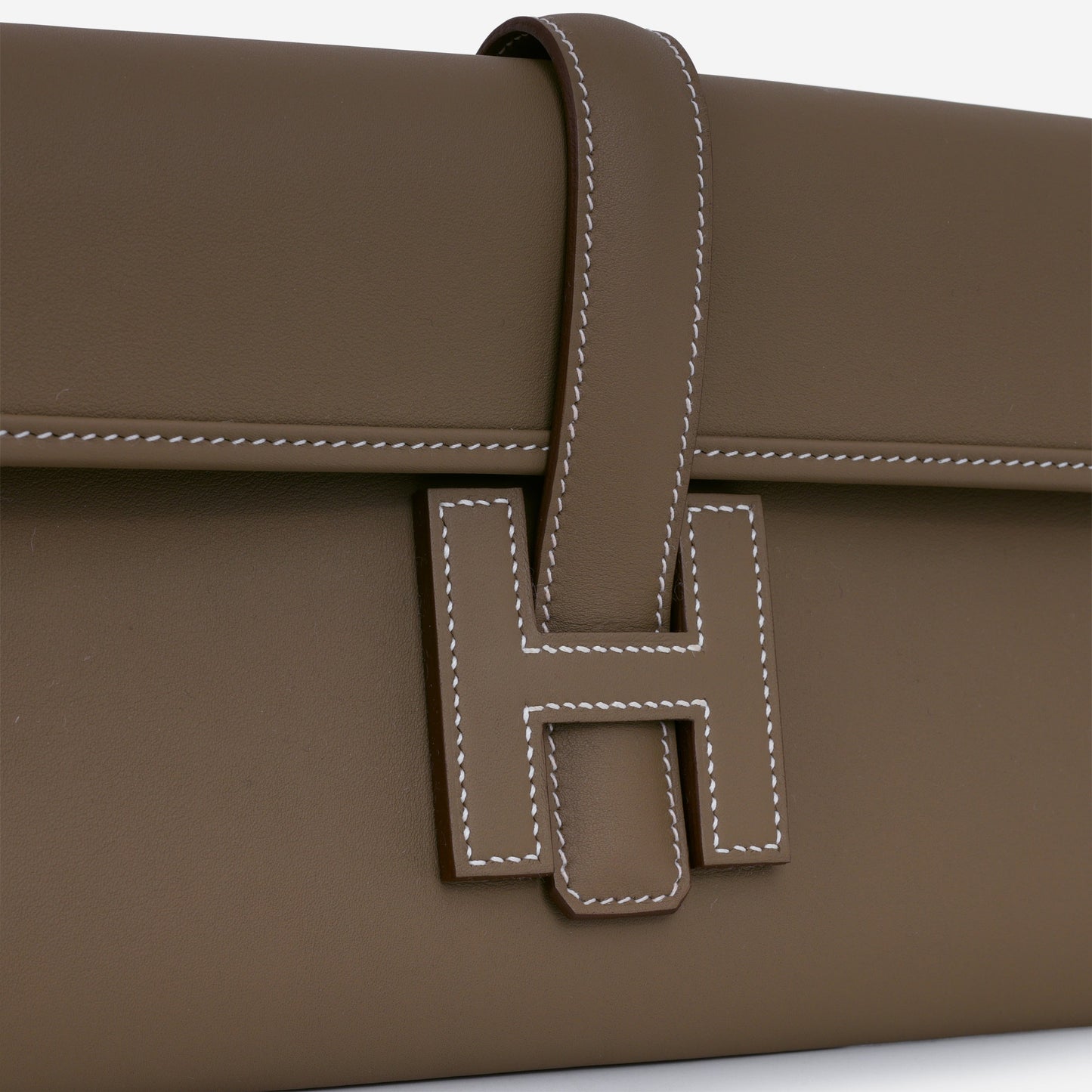 Hermès Jige Elan 29 Clutch - Etoupe Swift