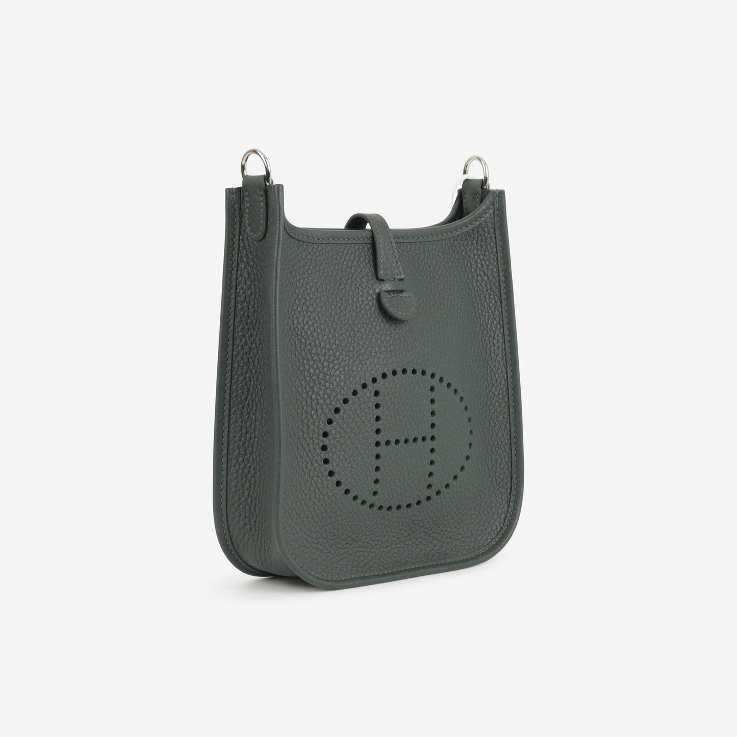 Hermès Mini Evelyne - Vert Mangrove | Palladium Hardware