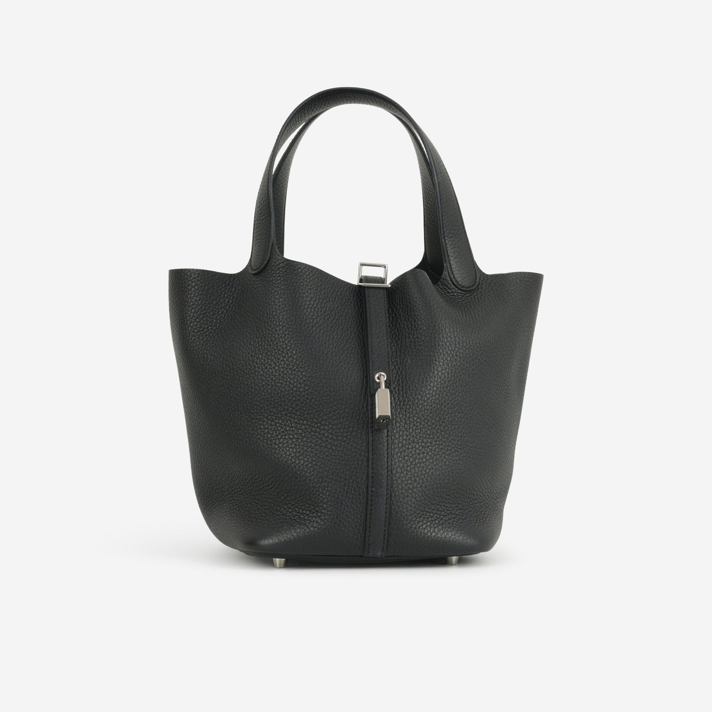 Hermès Picotin 22 - Black Clemence | Palladium Hardware