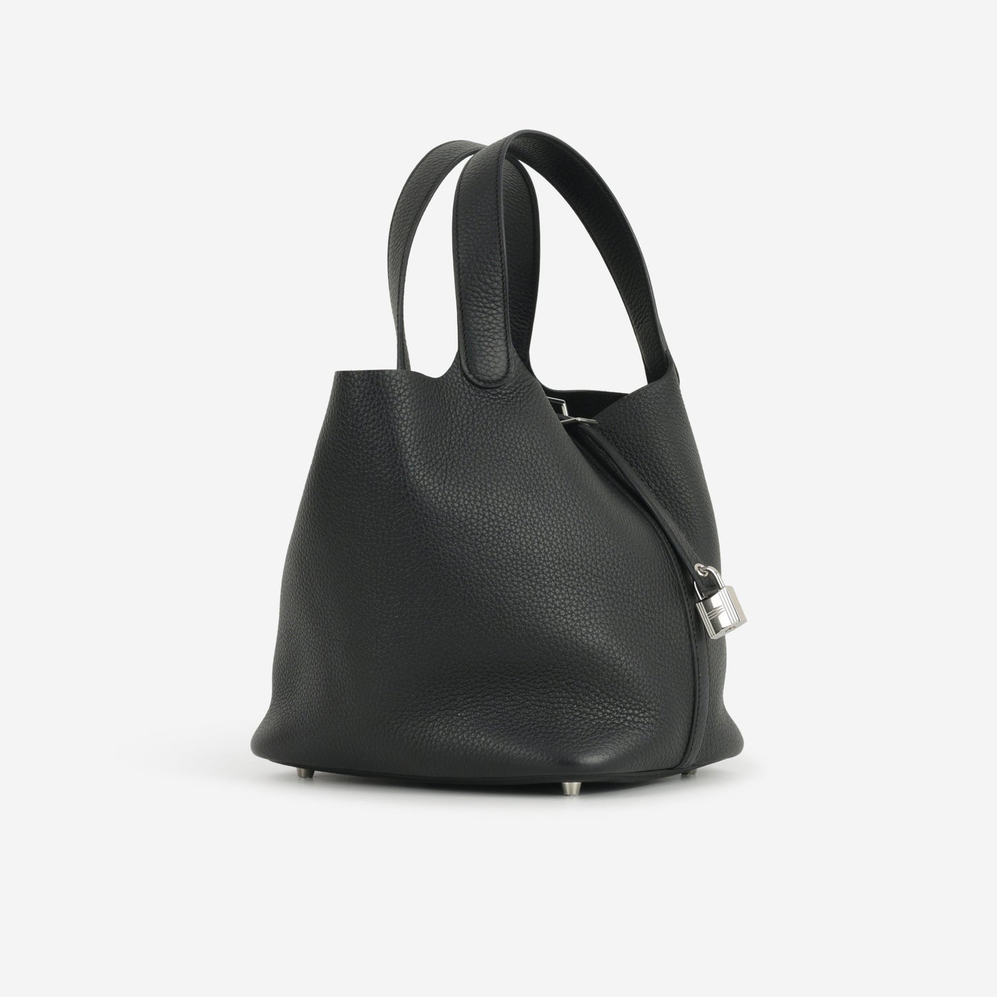 Hermès Picotin 22 - Black Clemence | Palladium Hardware