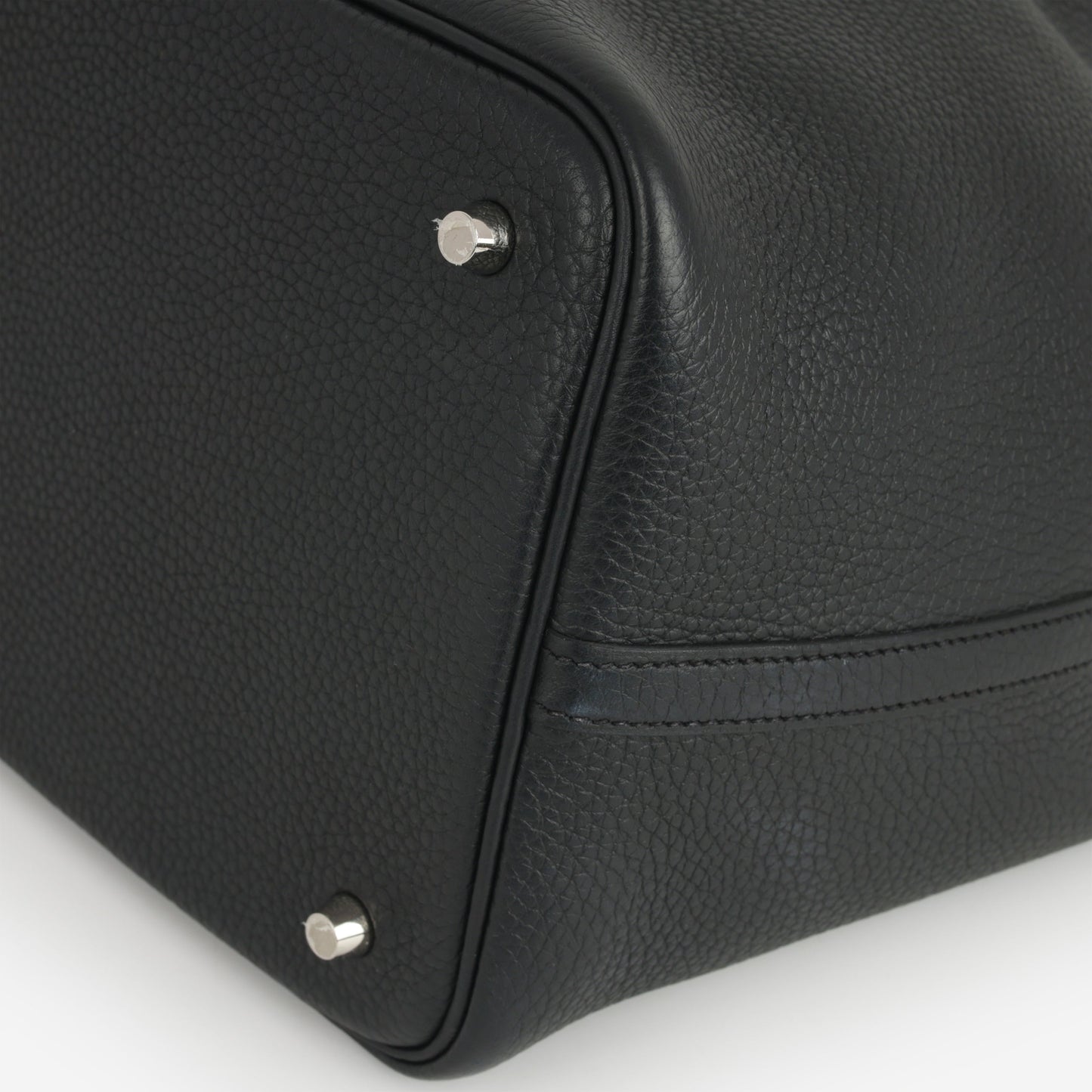 Hermès Picotin 22 - Black Clemence | Palladium Hardware