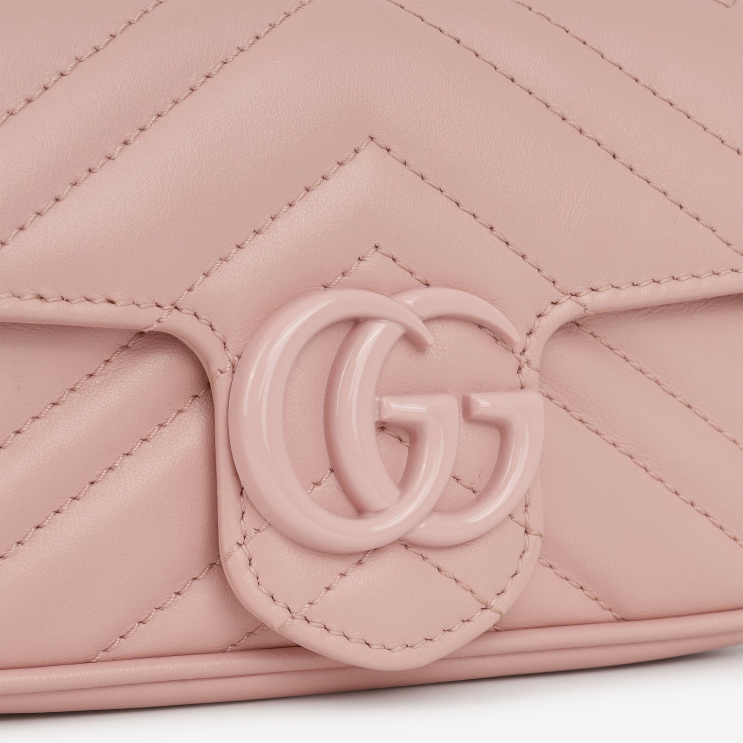 Gucci Super Mini Marmont - So Pink Calfskin | Pink Hardware