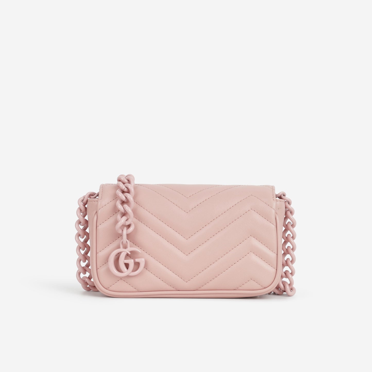 Gucci Super Mini Marmont - So Pink Calfskin | Pink Hardware