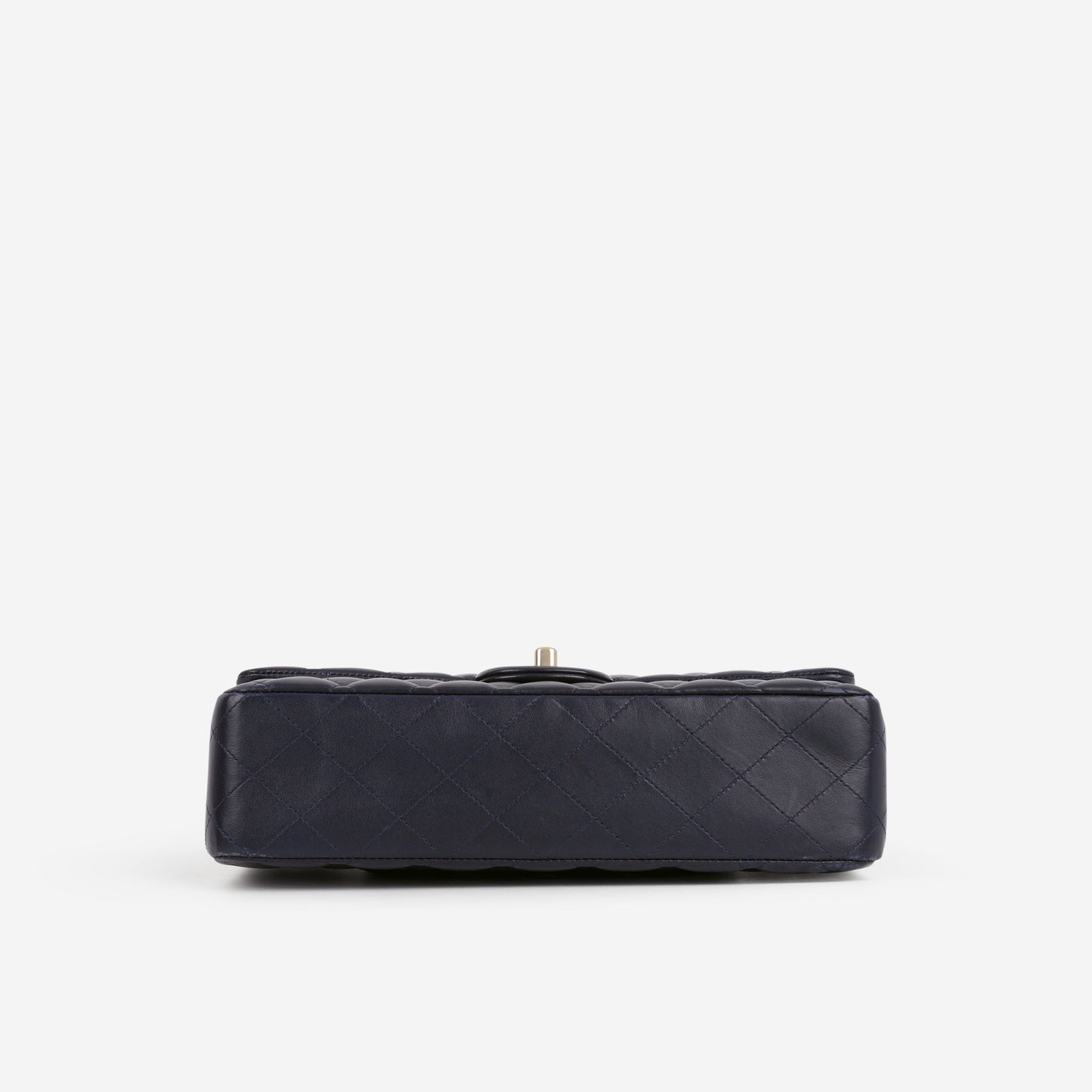 Chanel Medium Classic Flap - Navy Lambskin | Brushed Gold Hardware