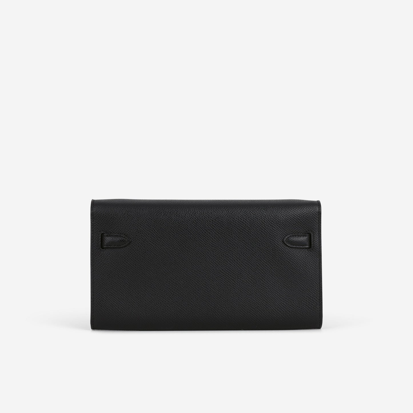 Hermès Kelly To Go Wallet - Black Epsom | Palladium Hardware