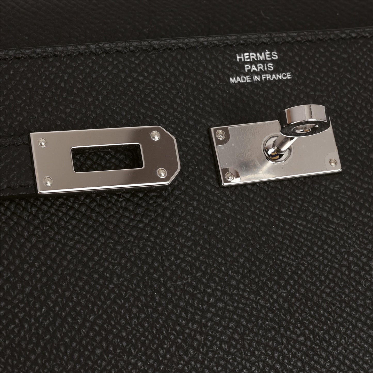 Hermès Kelly To Go Wallet - Black Epsom | Palladium Hardware