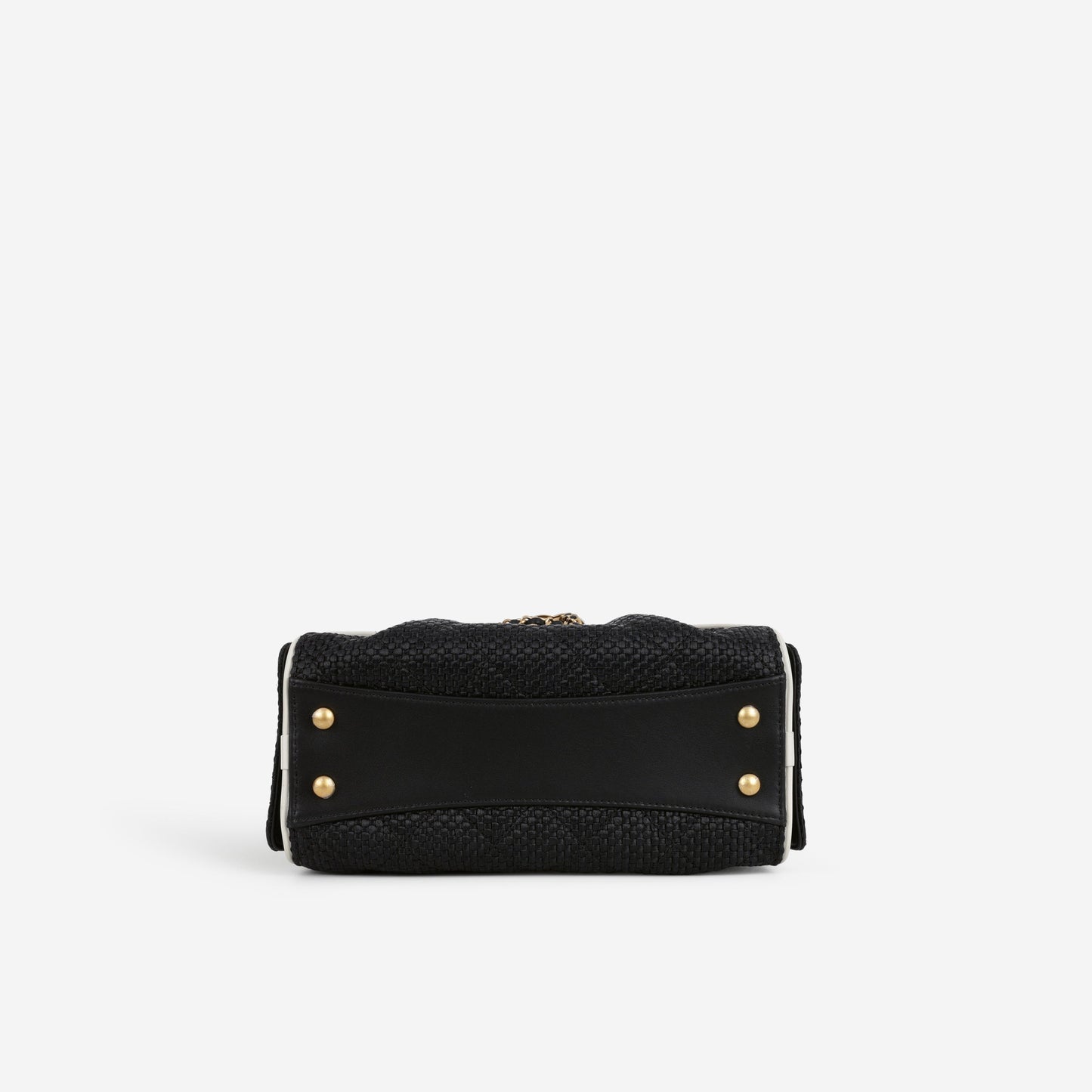 Chanel Mini 25 Hobo - Black Raffia | Gold Hardware
