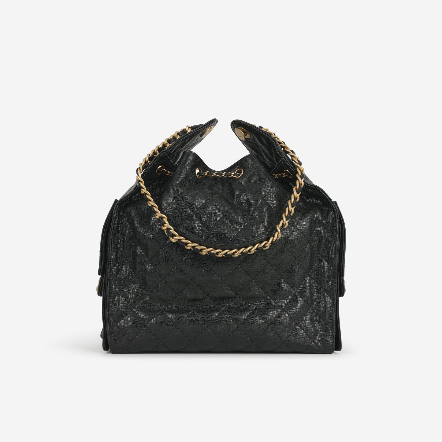 Chanel Medium 25 Hobo Bag - Black Caviar | Gold Hardware