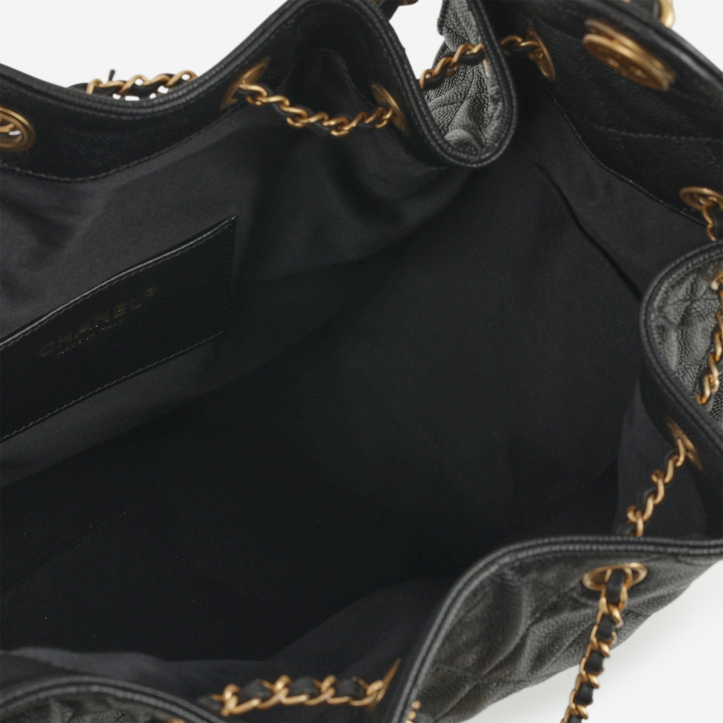 Chanel Medium 25 Hobo Bag - Black Caviar | Gold Hardware
