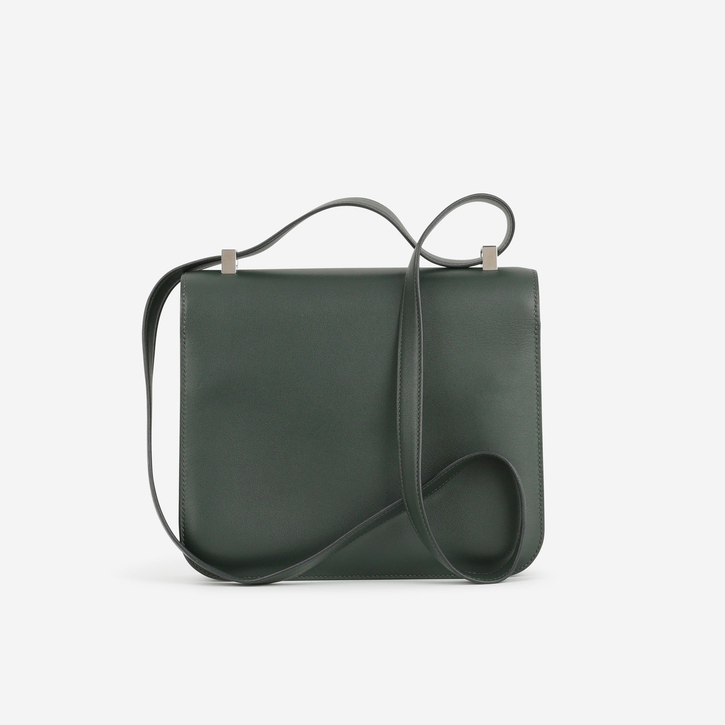 Hermès Constance 24 - Vert Fonce Swift | Palladium Hardware