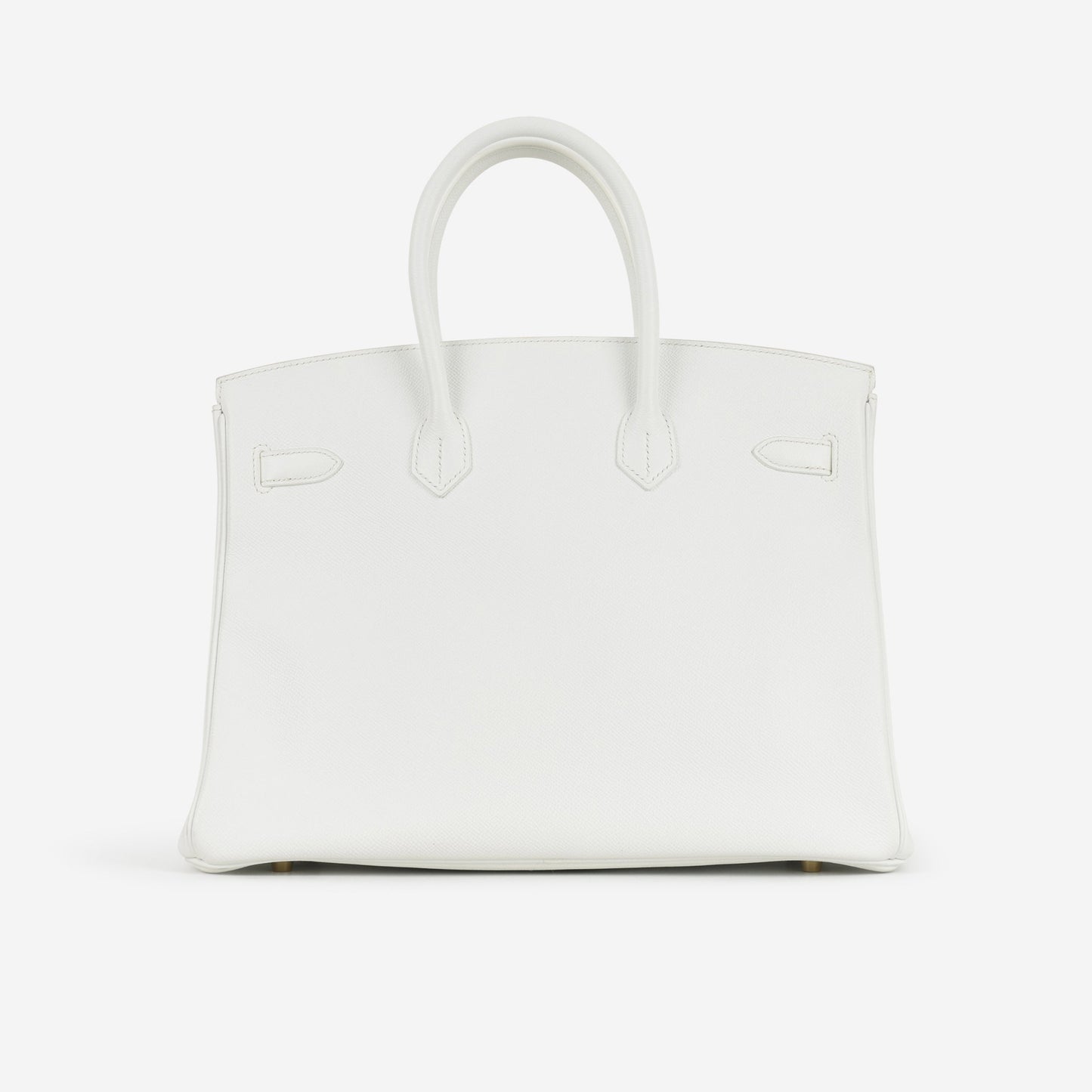 Hermès Birkin 35 - Blanc Epsom Retourne | Gold Hardware