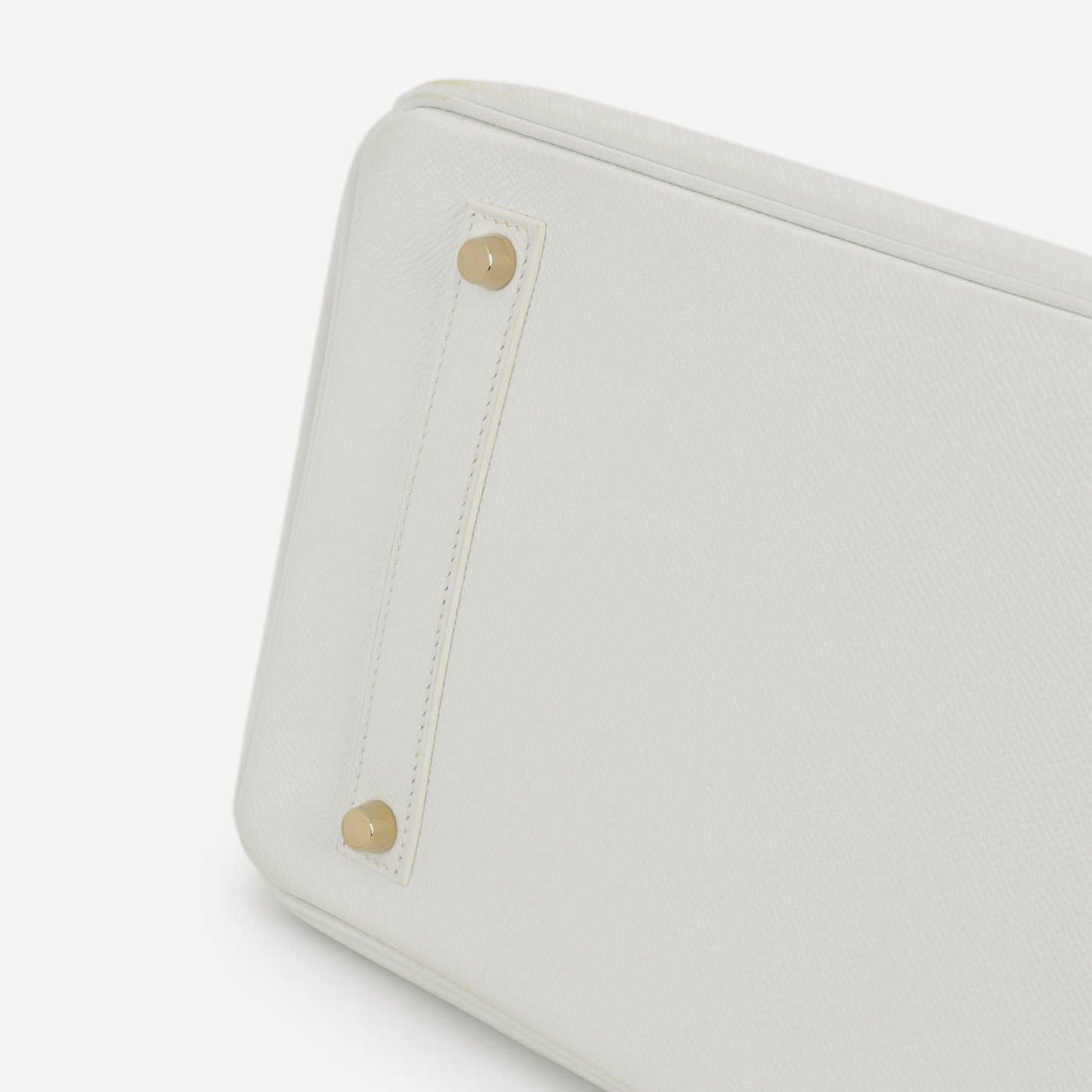 Hermès Birkin 35 - Blanc Epsom Retourne | Gold Hardware