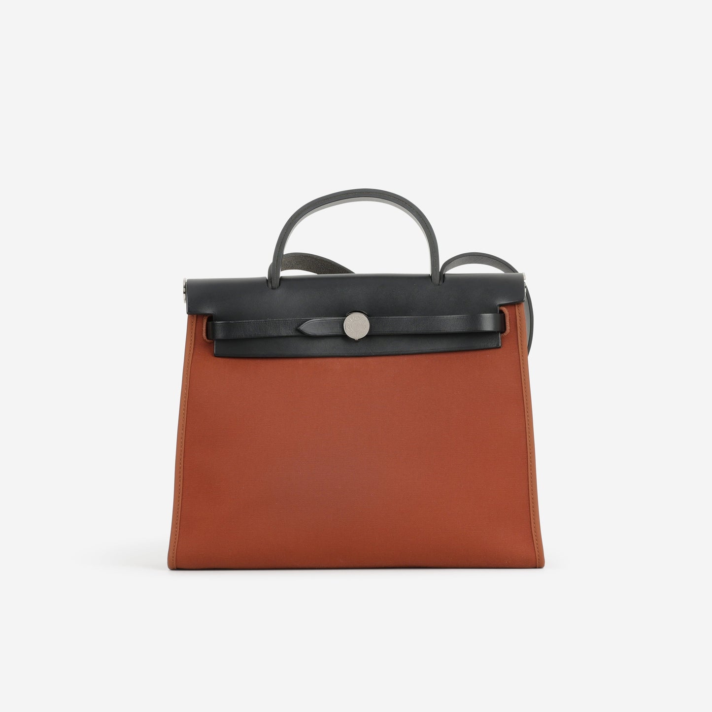 Hermès Herbag 31 - Cuivre Canvas / Black Hunter | Palladium Hardware