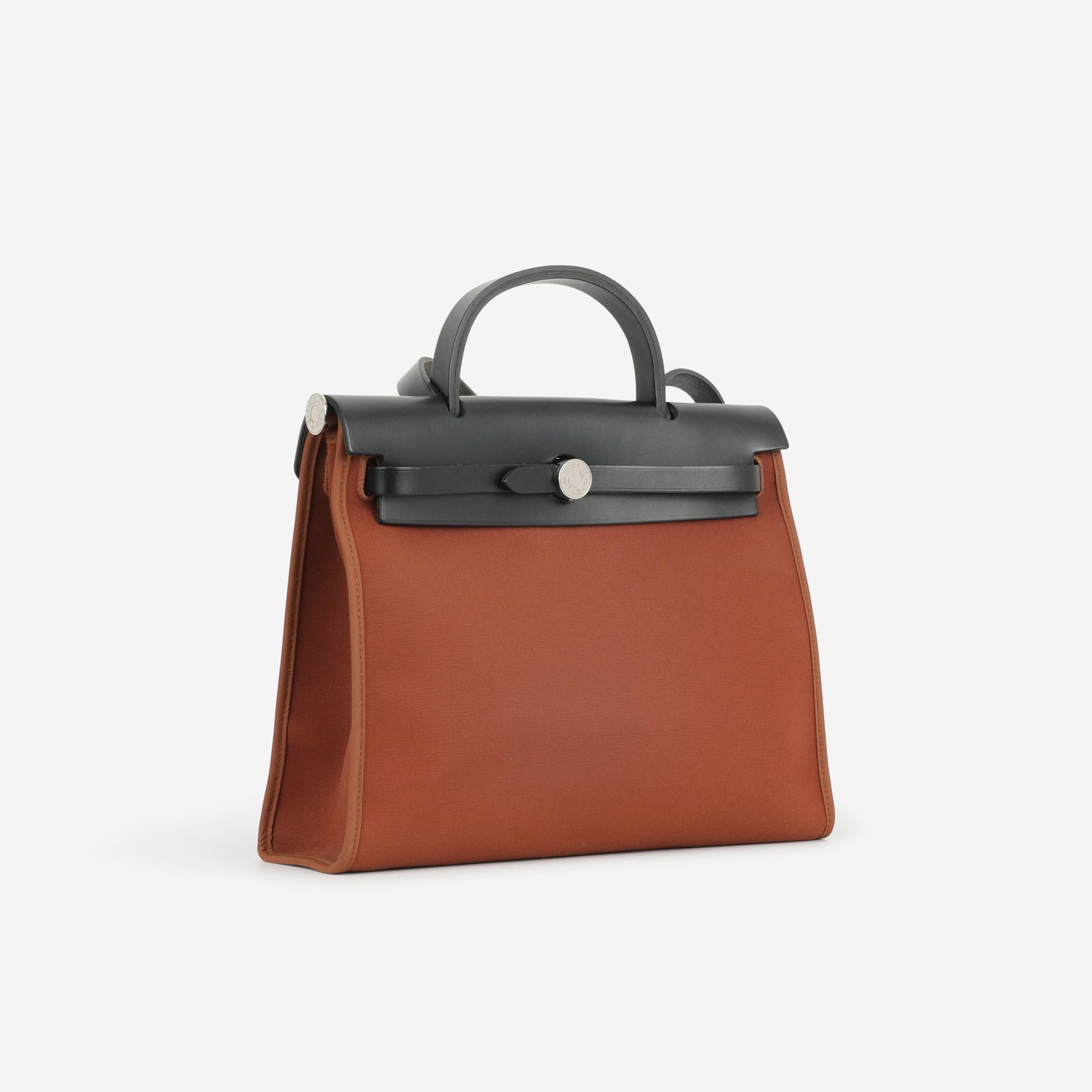 Hermès Herbag 31 - Cuivre Canvas / Black Hunter | Palladium Hardware