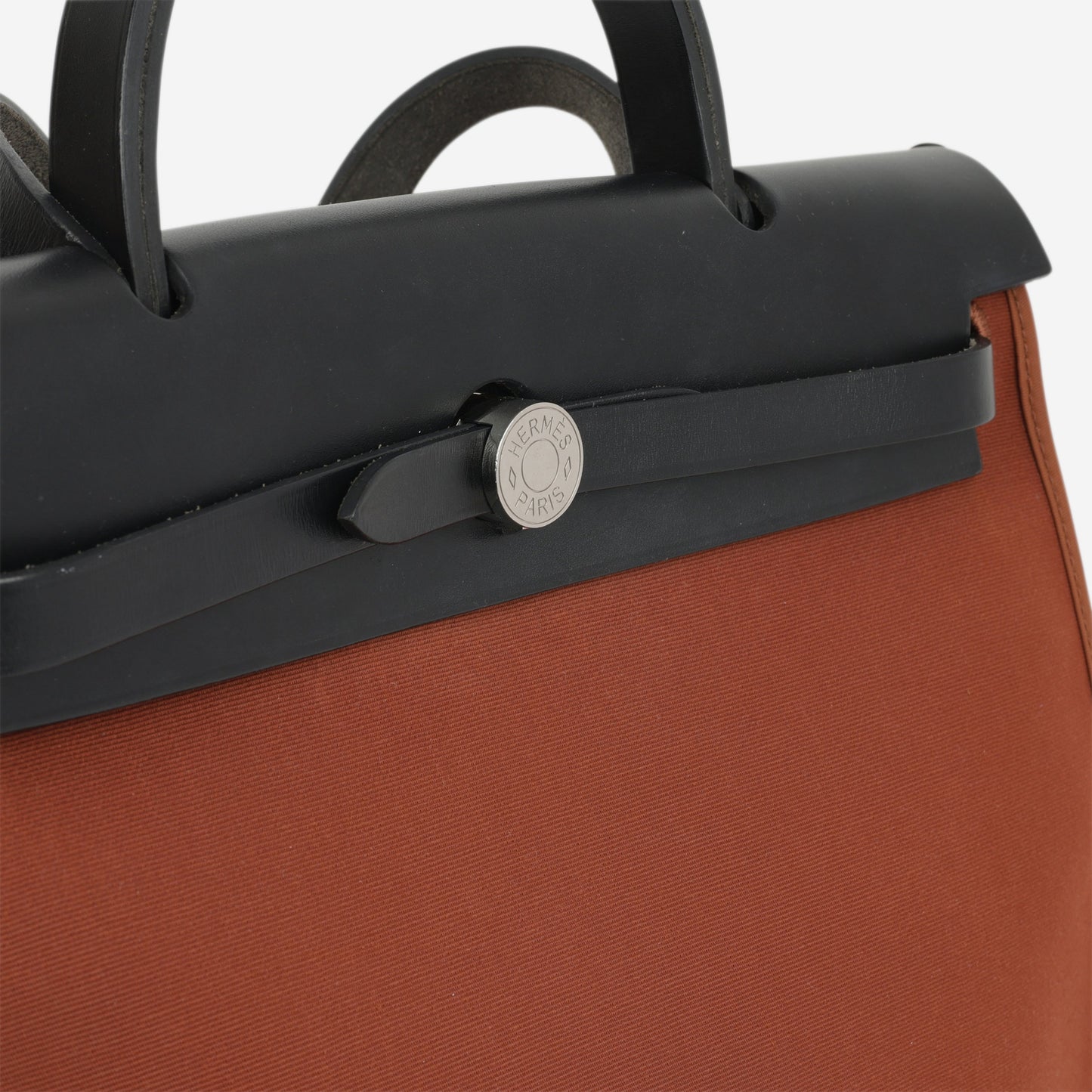 Hermès Herbag 31 - Cuivre Canvas / Black Hunter | Palladium Hardware