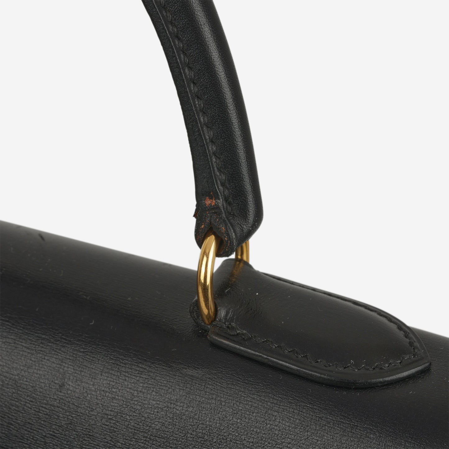 Hermès Vintage Kelly 35 - Black Box Calf | Gold Hardware