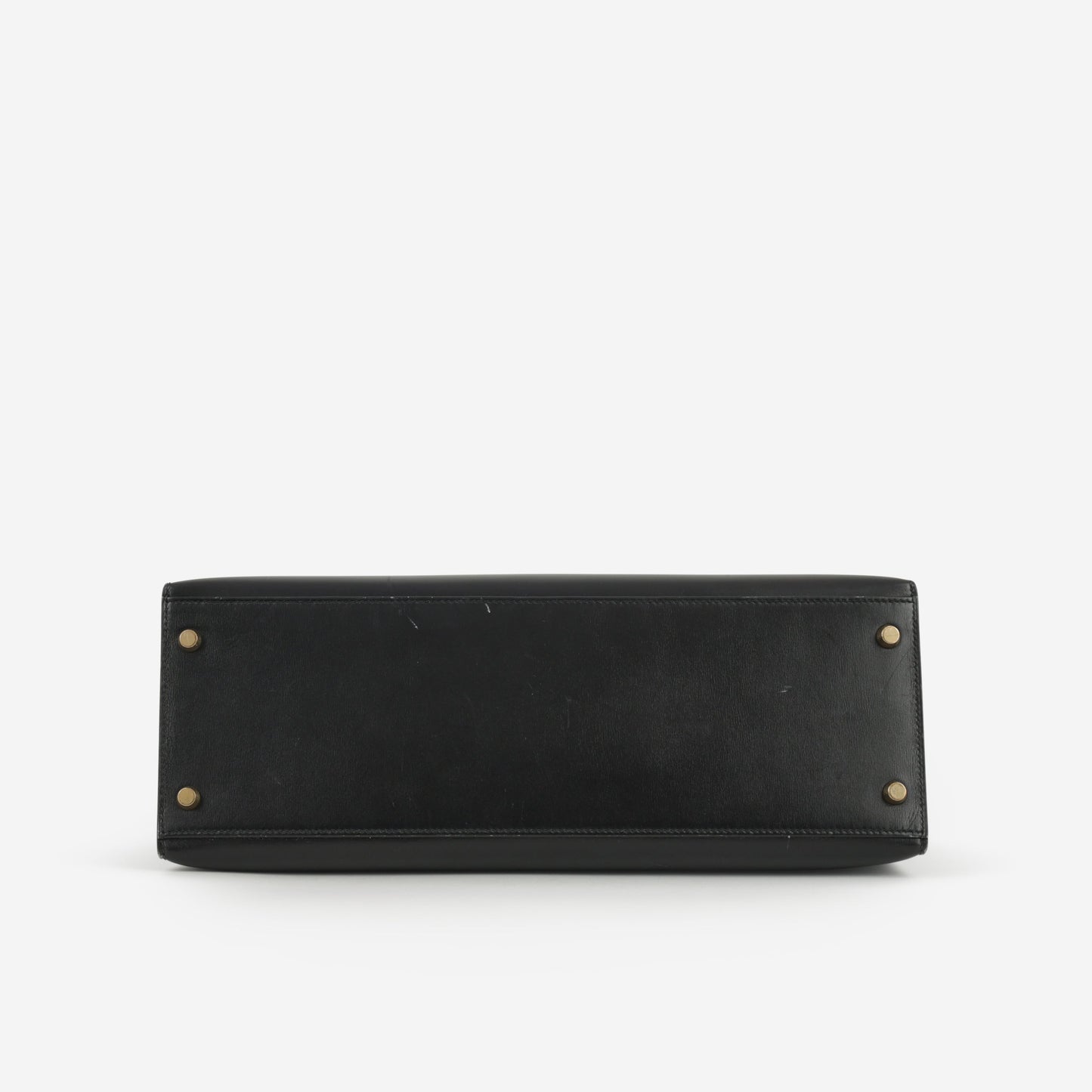 Hermès Vintage Kelly 35 - Black Box Calf | Gold Hardware