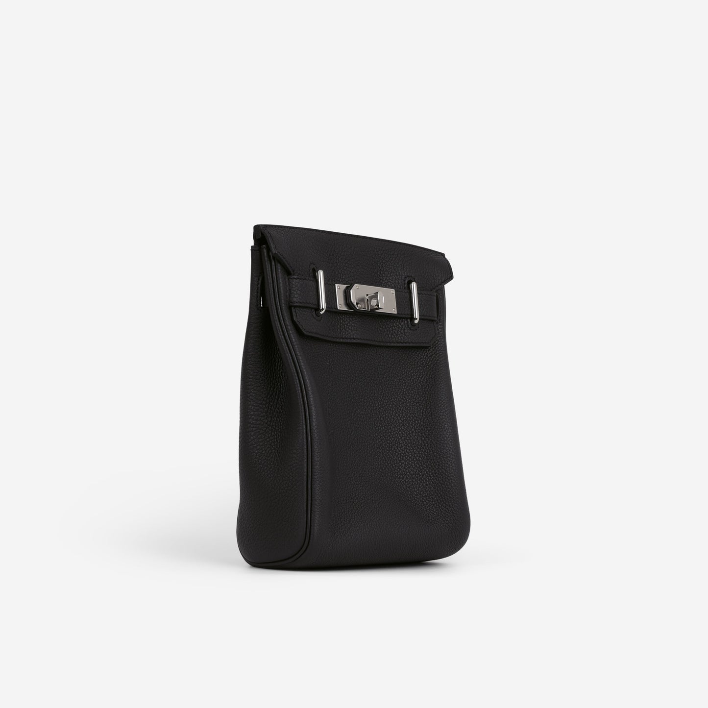 Hermès Hac A Dos PM - Black Togo | Palladium Hardware