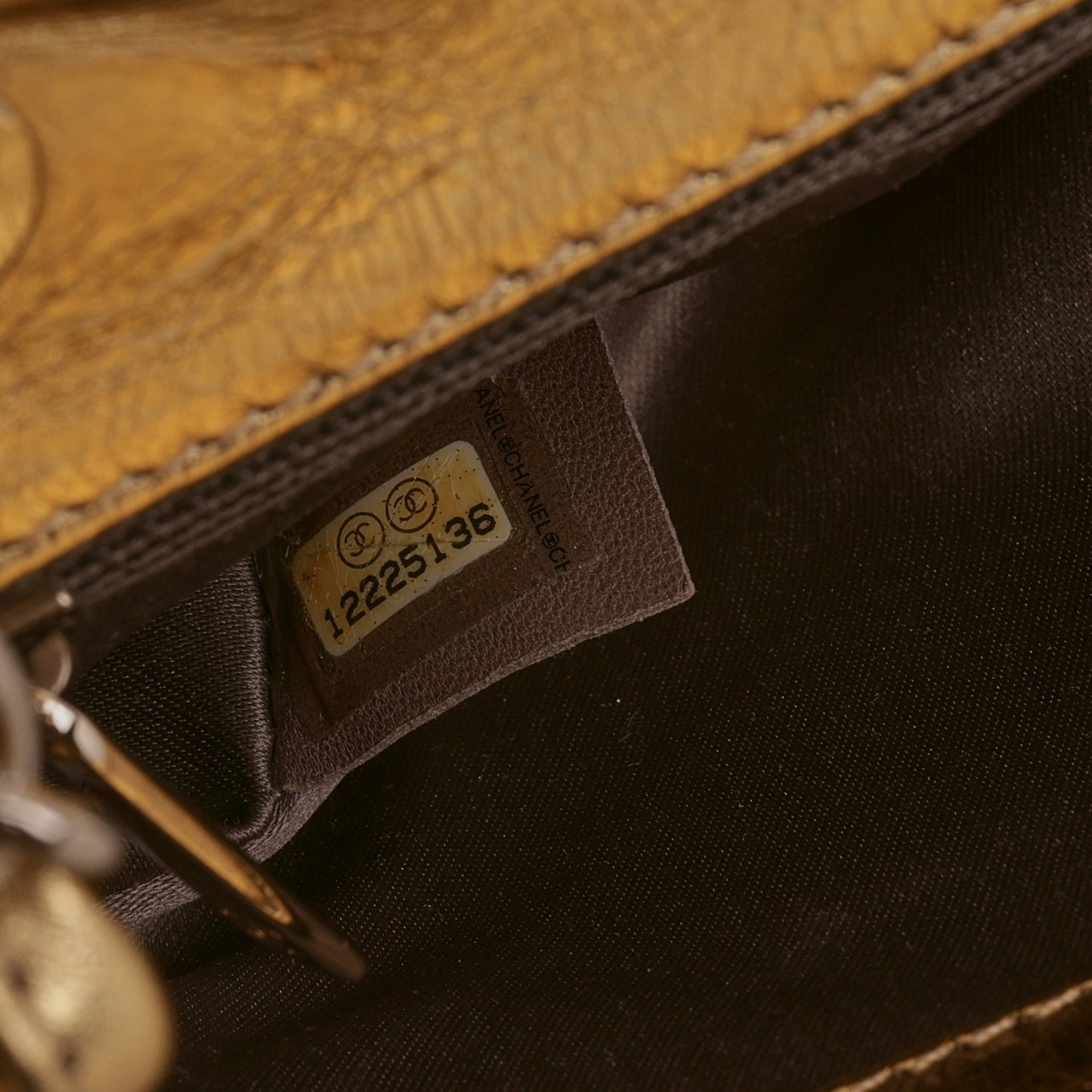 Chanel Chanel Laser Cut CC Flap - Silver / Gold Calfskin | Silver Hardware