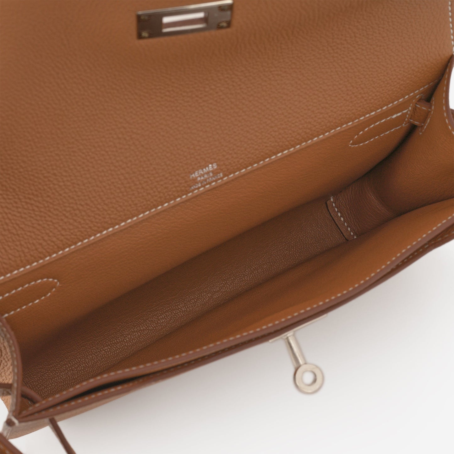 Hermès Kelly Dépêches 25 - Gold Togo | Palladium Hardware