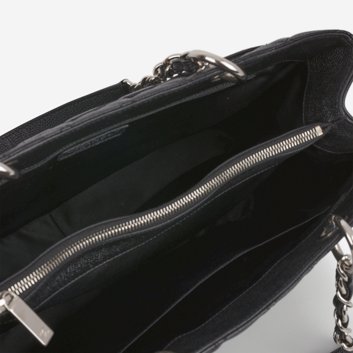 Chanel GST - Black Caviar | Silver Hardware