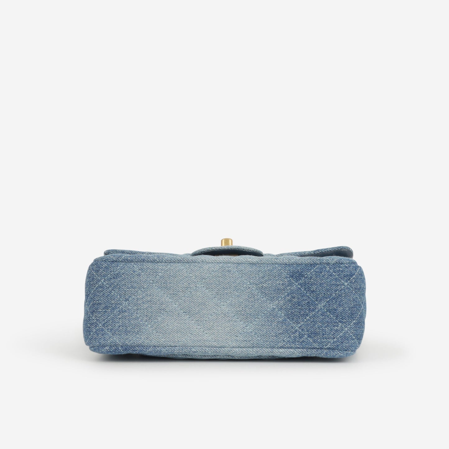 Chanel Classic Mini Rectangular - Blue Ombre Denim | Gold Hardware