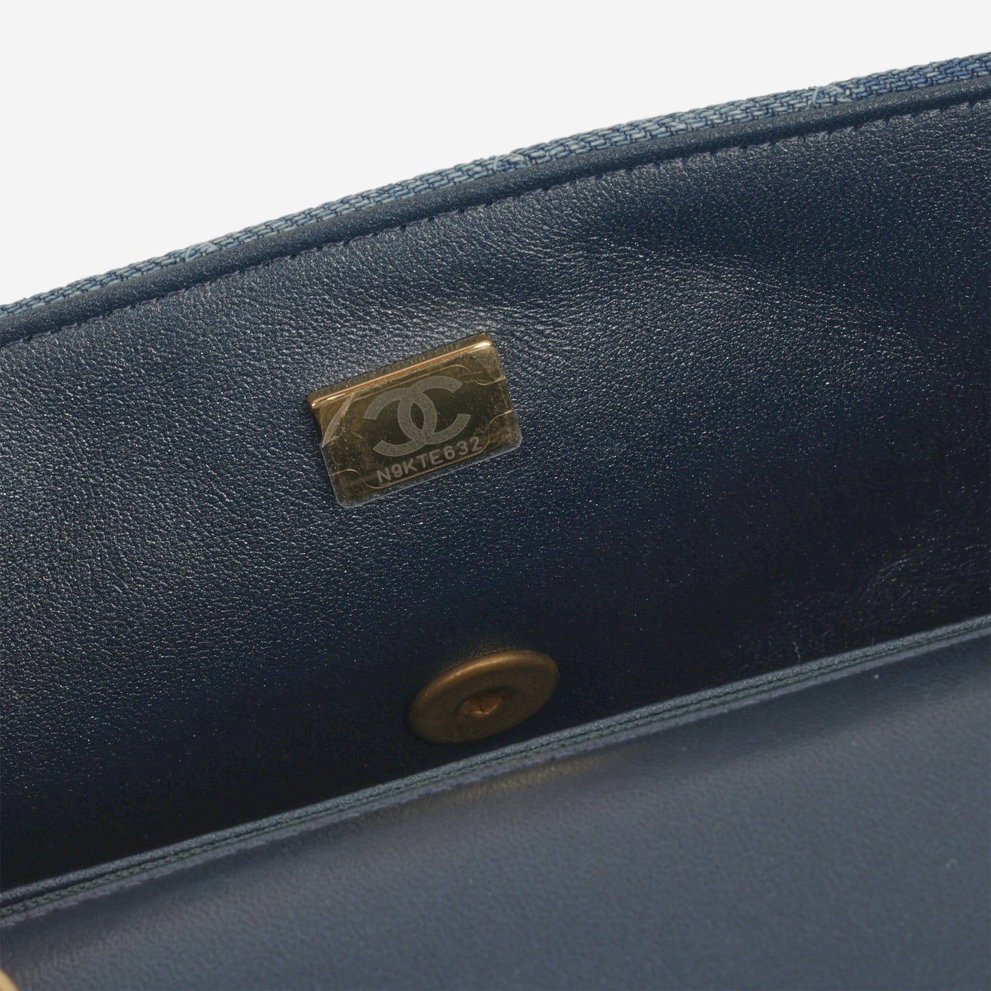 Chanel Classic Mini Rectangular - Blue Ombre Denim | Gold Hardware