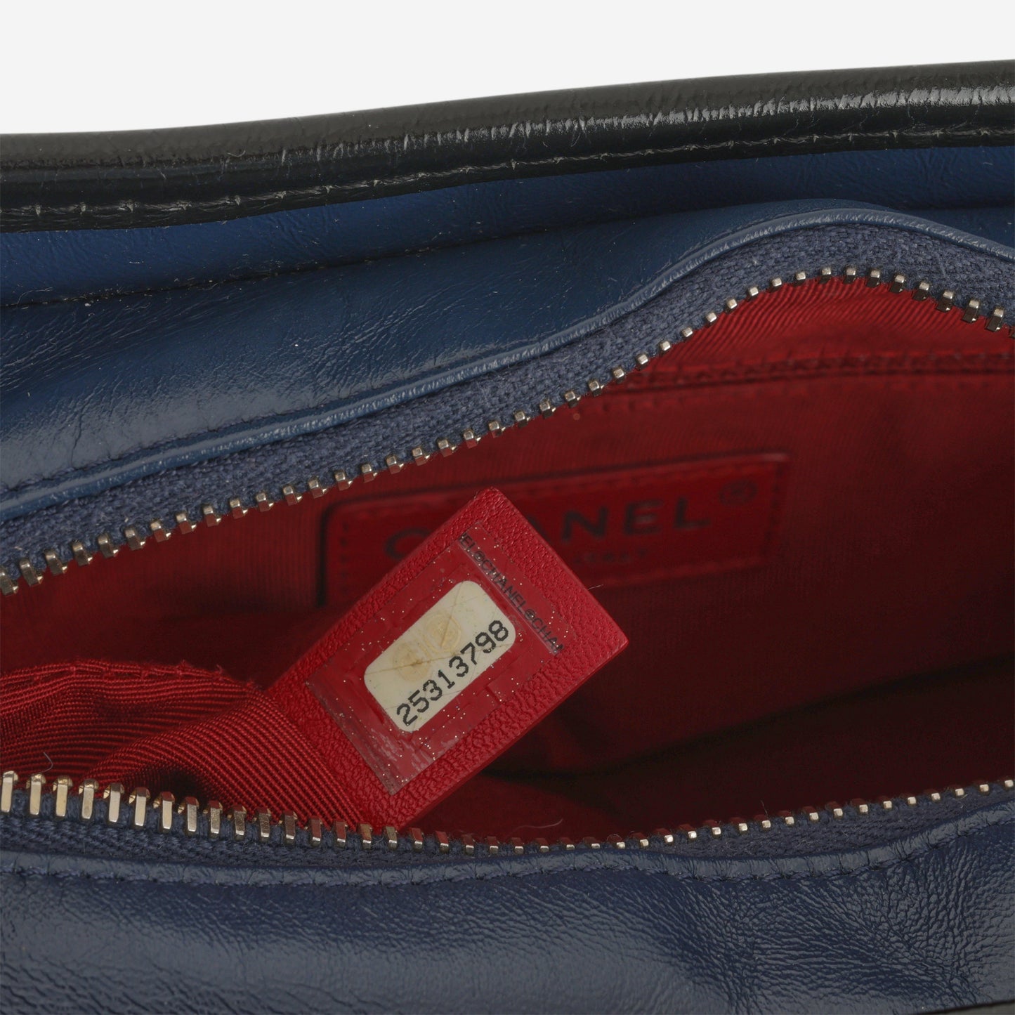 Chanel Small Gabrielle Bag - Navy / Black Aged Calfskin | Mixed Hardware