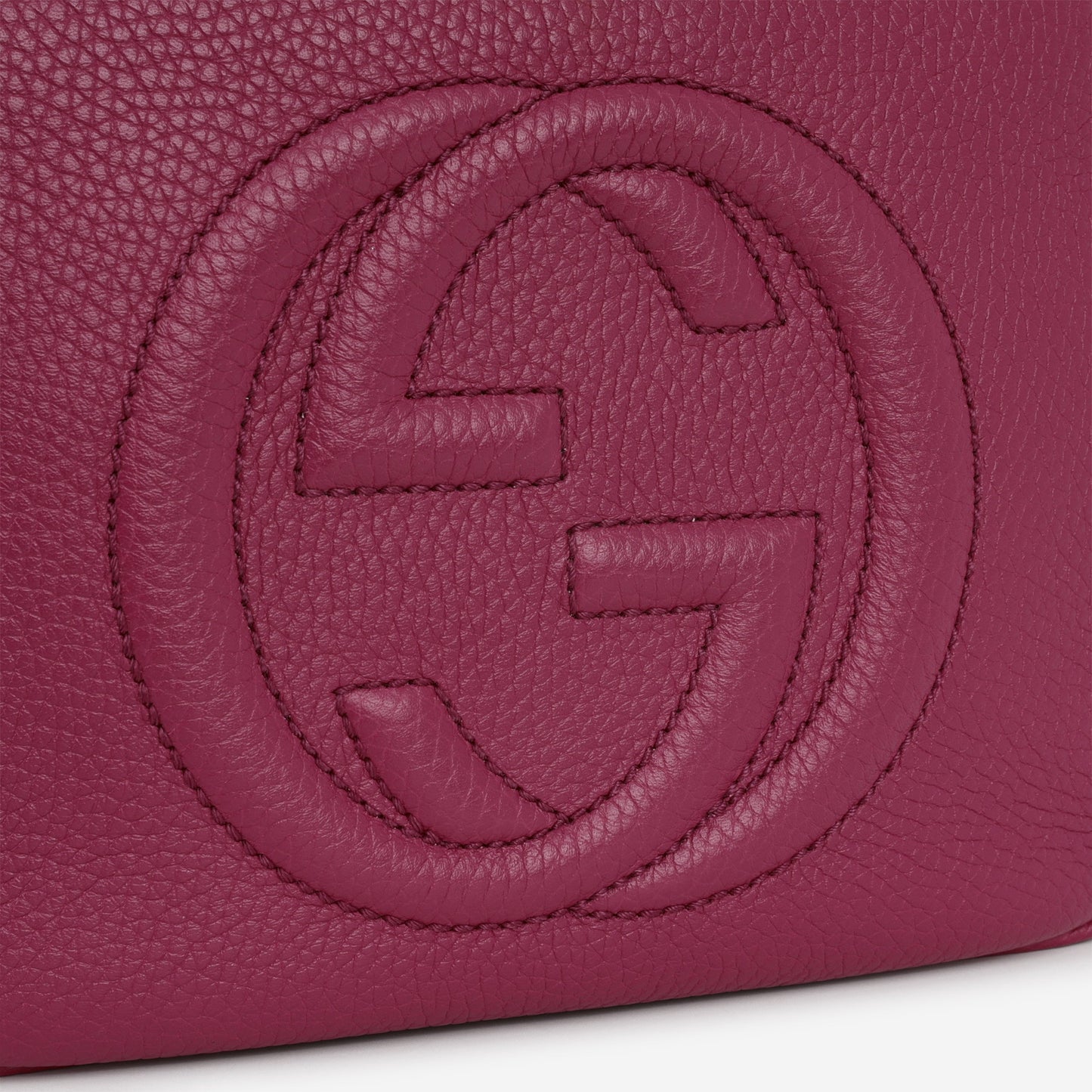 Gucci Soho Disco Crossbody - Magenta Taurillon | Gold Hardware