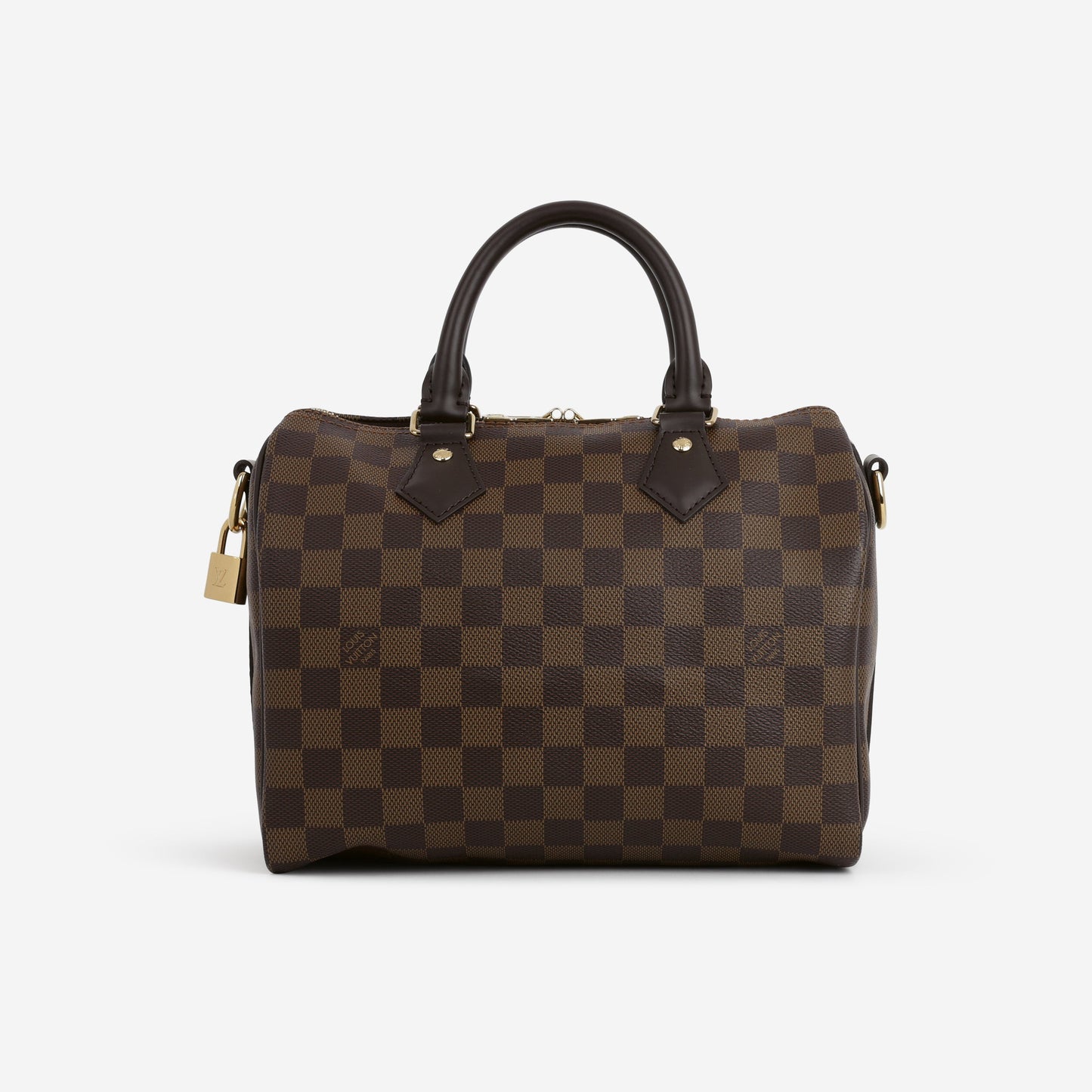 Louis Vuitton Speedy 25 Bandoulière - Damier Ebene | Gold Hardware