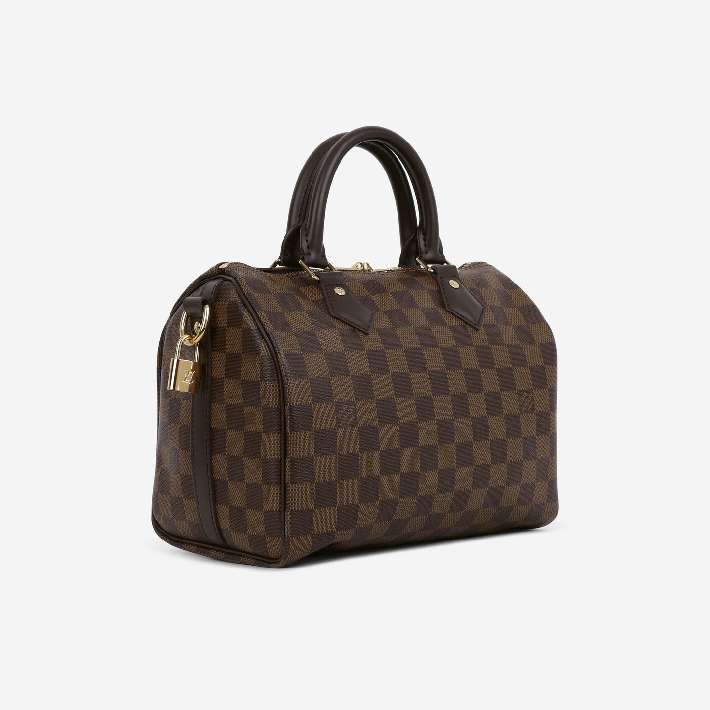 Louis Vuitton Speedy 25 Bandoulière - Damier Ebene | Gold Hardware