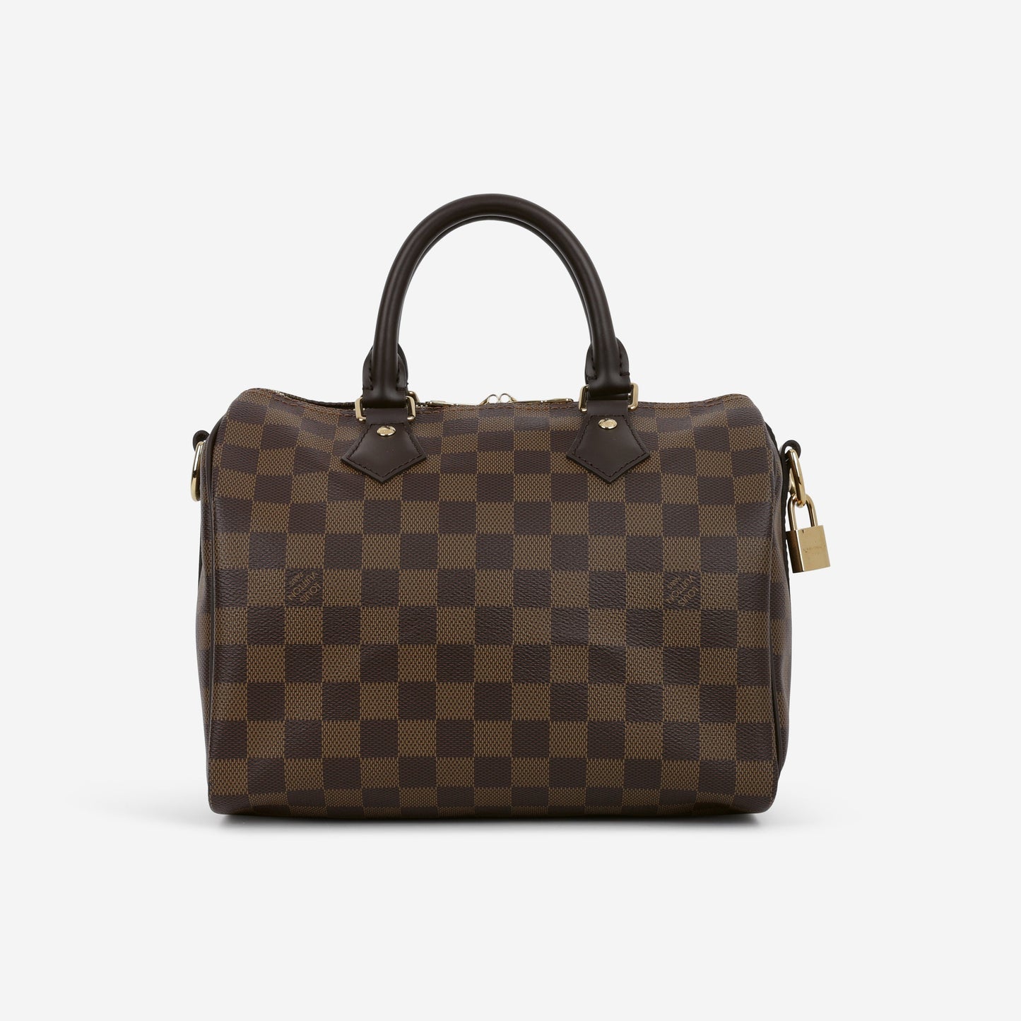 Louis Vuitton Speedy 25 Bandoulière - Damier Ebene | Gold Hardware