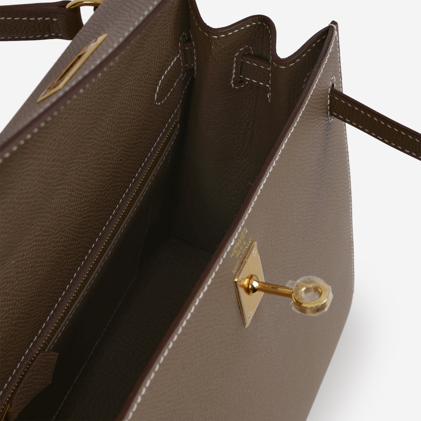 Hermès Kelly 25 - Etoupe Epsom | Gold Hardware