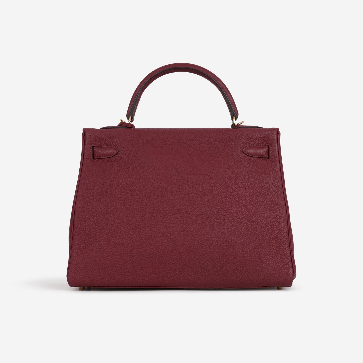 Hermès Kelly 32 - Rouge Grenat Togo | Gold Hardware