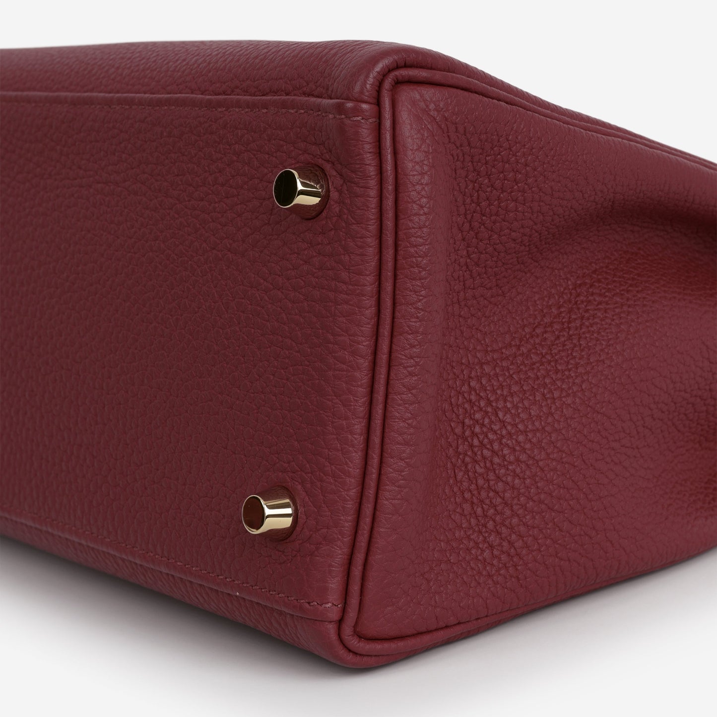 Hermès Kelly 32 - Rouge Grenat Togo | Gold Hardware