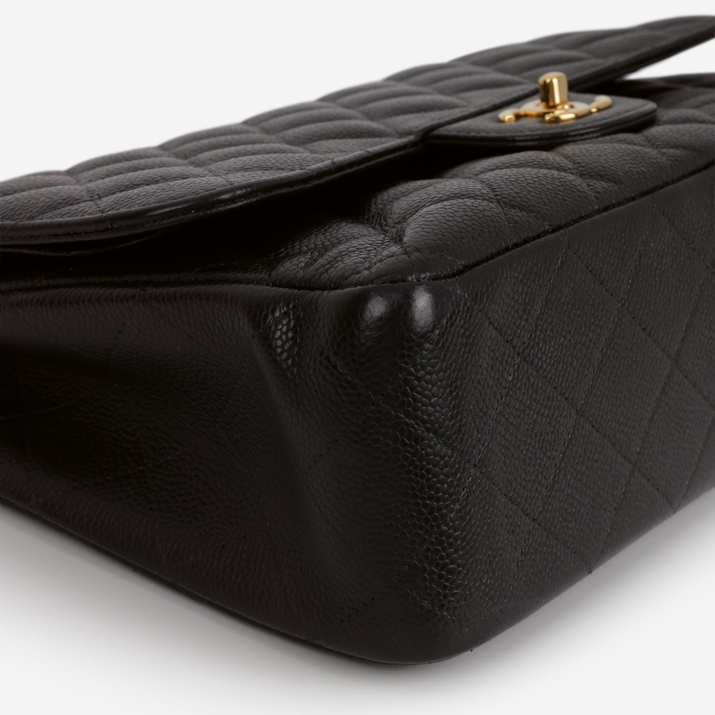 Chanel Classic Jumbo Double Flap - Black Caviar | Gold Hardware