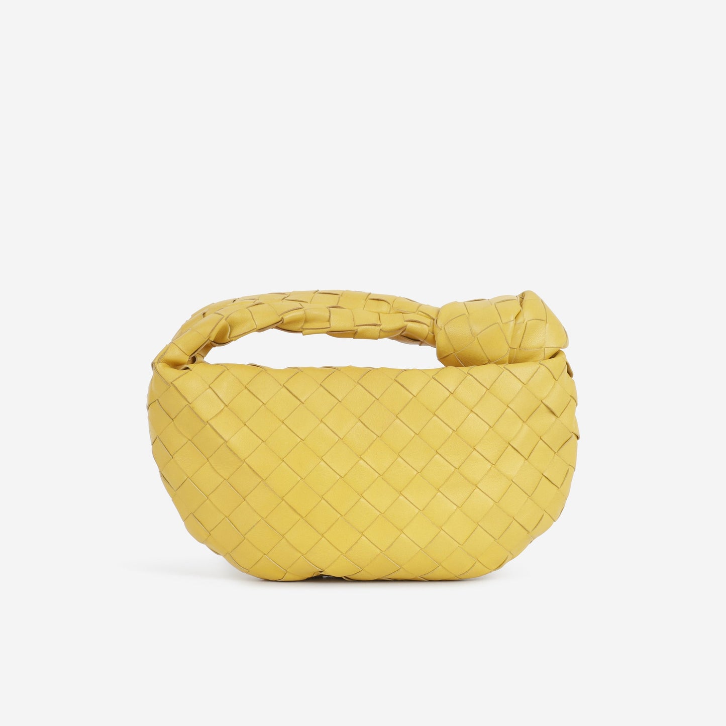 Bottega Veneta Mini Jodie - Buttercup Intrecciato | Gold Hardware