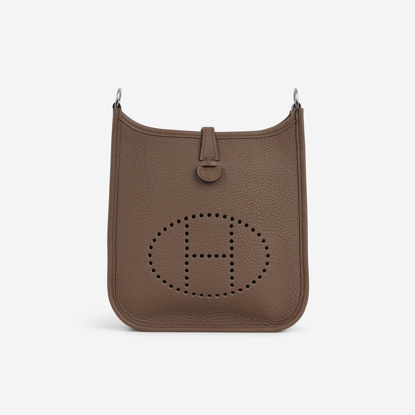Hermès Mini Evelyne 16 - Beige De Weimar Clemence | Palladium Hardware