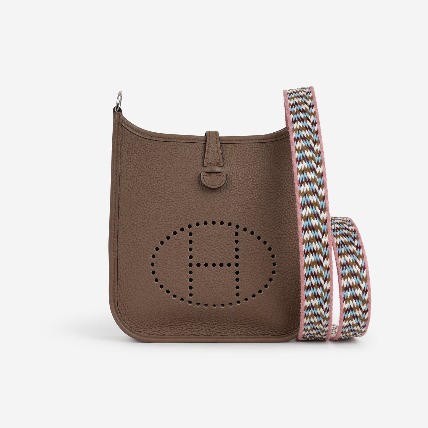 Hermès Mini Evelyne 16 - Beige De Weimar Clemence | Palladium Hardware