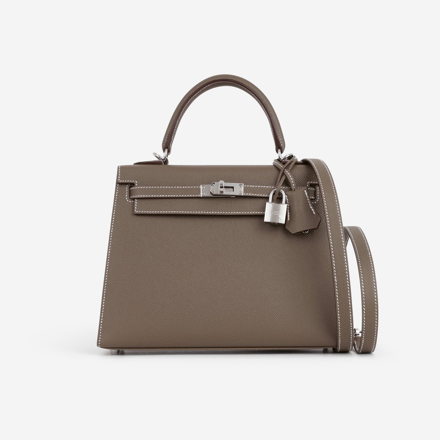Hermès Kelly 25 - Etoupe Epsom | Palladium Hardware
