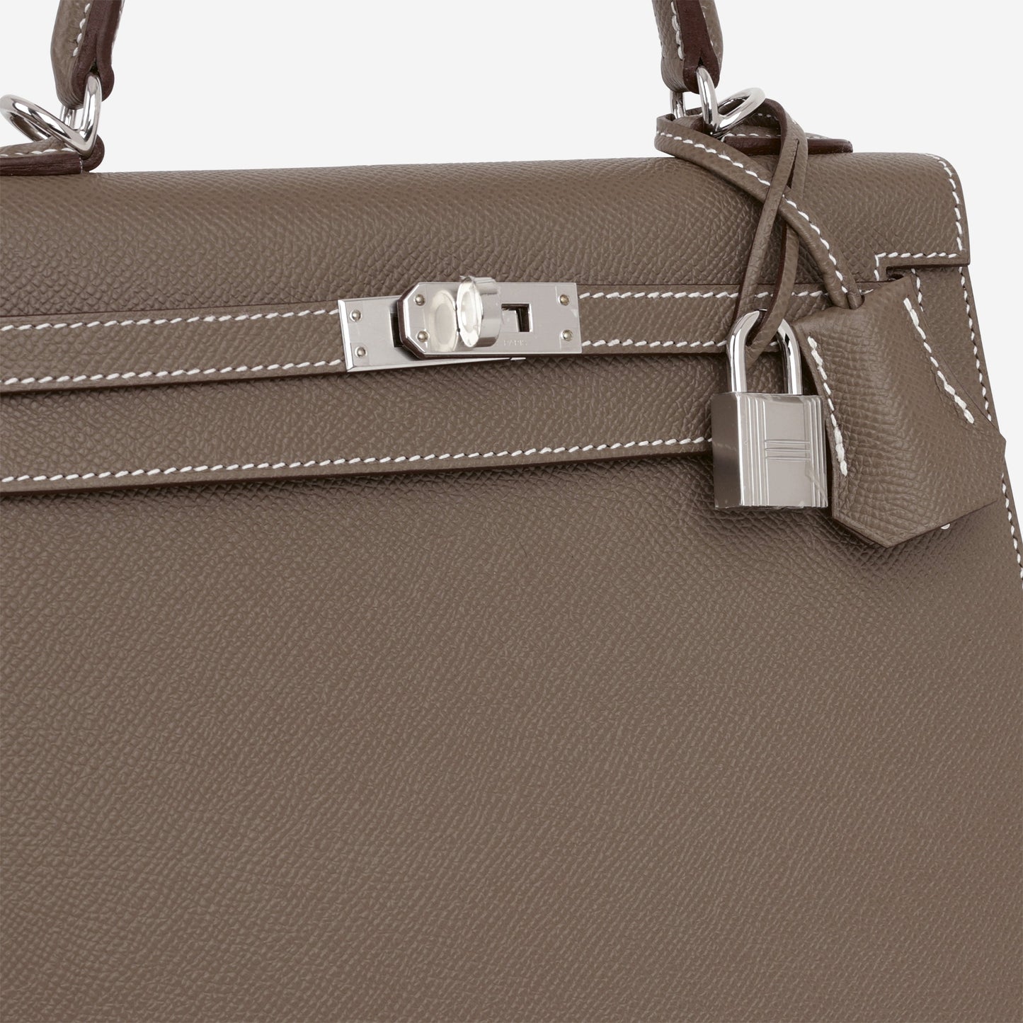 Hermès Kelly 25 - Etoupe Epsom | Palladium Hardware