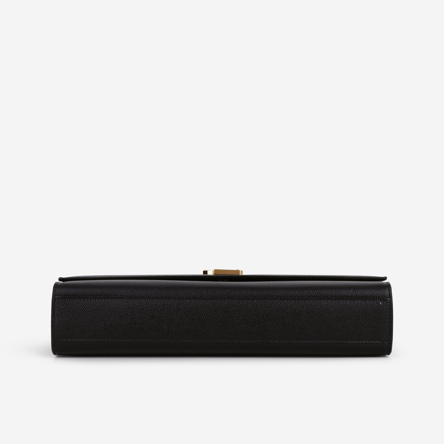 Saint Laurent Large Kate - Black Grained Calfskin | Gold Hardware