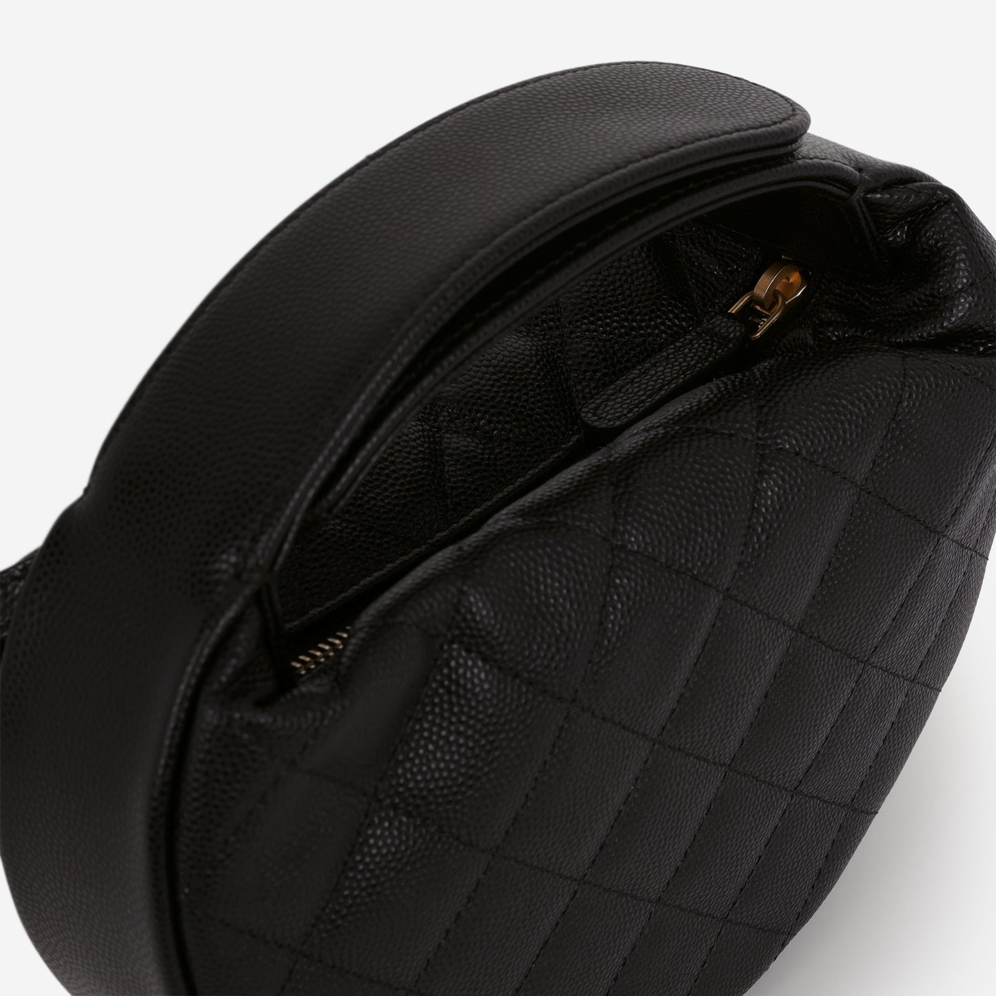 Chanel Mini Bow Hobo Pouch - Black Caviar | Gold Hardware